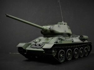 [Ver.7.0* infra-red rays unit *BB. departure .* sound * departure smoke specification 2.4GHz]Heng Long 2.4GHz 1/16 tank radio-controller so ream T-34