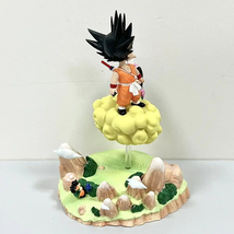 ドラゴンボール 孫悟空&チチ フィギュア 可愛い アニメシーン 箱有り_画像3