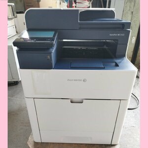 # печать знак примерно 9482 листов! Fuji Xerox ApeosPort-VII C3322 A4 цветная многофункциональная машина C/F/S/P/ двусторонний /5 type сенсорная панель 1 уровень [D0214Z8BH]