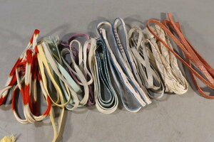 E385 obi cord together 10 sheets / kimono small articles / Japanese clothes / fashion accessories /