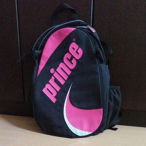  美品 Prince ジュニア テニスラケットバッグ ピンク