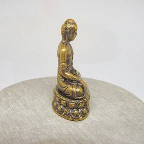 2000327142-1真鍮釈迦 仏像 純銅の仏像真鍮工芸品 新品・未使用品の画像9