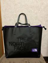 超美品THE NORTH FACE PURPLE LABELザ ノースフェイス パープルレーベル TPE Tote Bag トートバッグ NN7313N ブラック _画像2