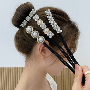 かんざし バレッタ ヘアアクセサリー 成人式 和装 卒業式 髪飾り 髪をアップ用 バレッタ ヘッドドレス