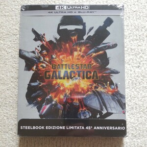 新品 宇宙空母ギャラクティカ 4K ULTRA HD ＆ BD スチールブック