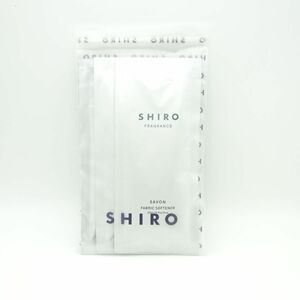 SHIRO ホワイトティー ファブリックソフナー 濃縮タイプ 25ml 3個