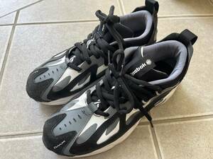 Reebok　DMX　スニーカー　リーボック　靴　26.5ｃｍ　ホワイト　ブラック　グレー