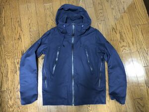 デサント DESCENTE オルテライン HARD SHELL JACKET ハードシェルジャケット マウンテンパーカー 濃紺 サイズM 