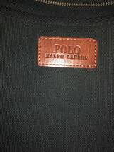 美品 ラルフローレン トートバッグ 黒彩ビッグポニー ポロラルフローレンPolo Ralph Laurenキャンバストートバッグ帆布_画像10