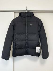 アークテリクス ARC‘TERYX ソリウムSVフーディメンズ ブラックMダウンジャケット