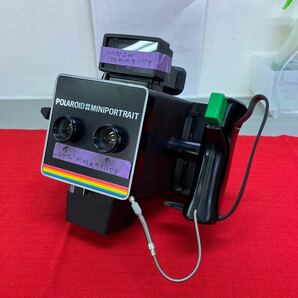 【POLAROID ミニポートレート カメラ】ポラロイド model202 ジャンク品【B10-2③】0306の画像1