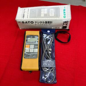 [SATO digital thermometer electric equipment ] thermistor K sensor SK-1250MC[B10-2③]0306