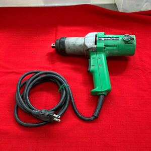 【日立工機 インパクトレンチ 電動工具】HITACHI WH14 電動インパクトレンチ【B7-2③】0307