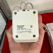 【Panasonic ファックス 電話機】子機付き ホワイト パナソニック【A9-4】0321_画像9