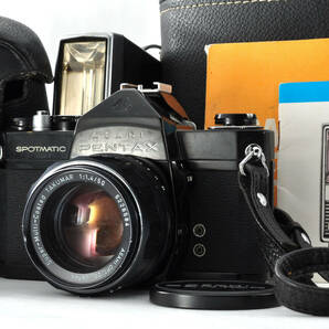 ペンタックス Asahi Pentax Spotmatic SP カメラ + SMC Takumar 50mm f1.4 レンズ #c105の画像1