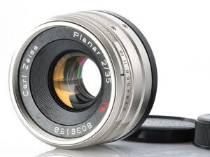 【Carl Zeiss】コンタックス Planar 35mm F2 AFカメラレンズ Contax #c345B