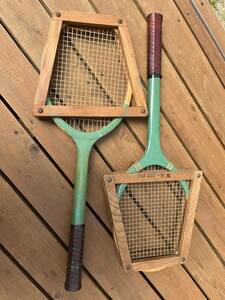 テニス　昔のビンテージラケット　2本セッで