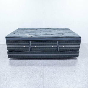 【展示品】SIMMONS シモンズ Beautyrest LUXE ビューティーレスト リュクス セミダブルサイズ ベッド ダブルクッション 定価84万【1】の画像3