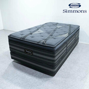 【展示品】SIMMONS シモンズ Beautyrest LUXE ビューティーレスト リュクス セミダブルサイズ ベッド ダブルクッション 定価84万【2】