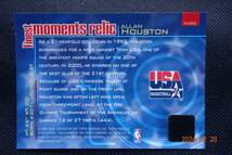 Allan Houston 2000-01 Finest Moments Relics_画像2