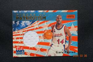 Gary Payton 1999-2000 Toops Stadium Club　　Pieces of Patriotisｍ