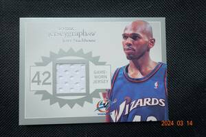 Jerry Stackhouse 2003-04 Skybox Autographics 　　Jrrsey Silver 076/150