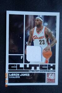 Lebron James 2009-10 Donruss Elite Clutch Performers #193/199