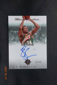 Sam Perkins 2007-08 Ultimate Collection 　Ultimate Signature #22/50