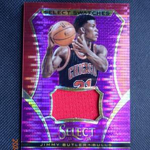 Jimmy Butler 2013-14 Panini Select Swatches Purple #11/99の画像1