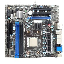 4A434C【動作保証付】MSI マザーボード 785GM-E65 CPU AMD PhenomII 付き_画像4