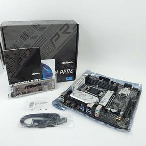 4A452C【動作保証付】ASRock B560M PRO4 LGA1200 Micro ATX マイクロATX 