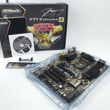 4A494C【動作保証付】ASRock Z77 Extreme4 555 X-Fast マザーボード _画像1