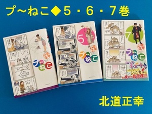 プ～ねこ★５・６・７巻★北道正幸★アフタヌーンコミックス★絶版　プーねこ猫