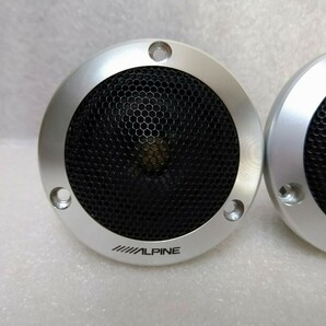 アルパイン DLX-F30T COMPONENT TWEETER 120W PEAK 40W RMS 4 OHMS ツイーター ALPINE の画像3