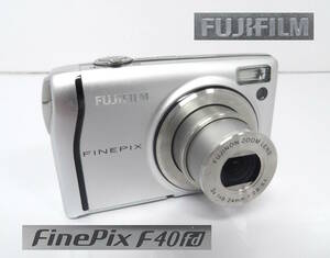 【よろづ屋】FUJIFILM FinePix F40fd デュアルスロット 富士フイルム コンパクト デジタルカメラ レトロデジカメ 富士フィルム ジャンク