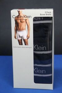 正規品 Calvin Klein カルバンクライン ボクサーブリーフ ブラック 3枚セット サイズM★送料520円