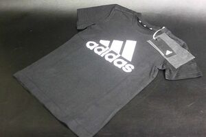 アディダス ジュニア 半袖Tシャツ ブラック サイズ130 GN3999 29257 adidas★送料310円