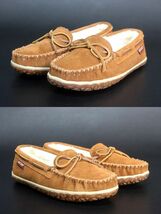 ミネトンカ ティリア レディース モカシン フラットシューズ ブラウン 24cm MINNETONKA TILIA★_画像4