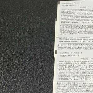 【11507】☆株式会社オリエンタルランド 東京ディズニーリゾート 株主用パスポート ×3枚 2025年1月31日まで 旅行☆②の画像3