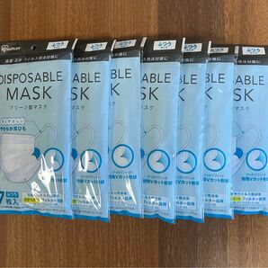 アイリスオーヤマ プリーツ型マスク ふつうサイズ 7枚入×7袋セット