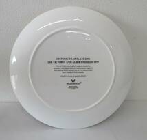 WEDGWOOD ウェッジウッド プレート 径約23cm ヒストリックイヤープレート HISTORIC YEAR PLATE 2001_画像3