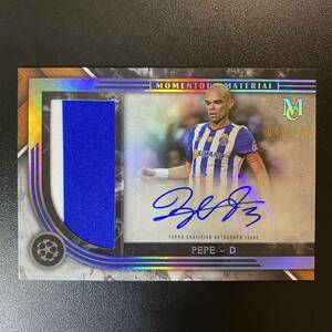 2022-23 Topps Museum UCL Pepe Relic Patch AUTO /199 直筆サインカード ペペ