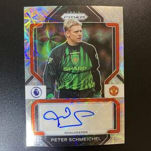 2022-23 Panini Prizm EPL Peter Schmeichel Silver Choice Autograph Manchester United Auto 直筆サインカード ピーター・シュマイケル
