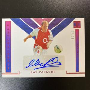 2022-23 Impeccable Premier League Ray Parlour Masterstrokes Auto /35 Arsenal 直筆サインカード レイ・パーラー