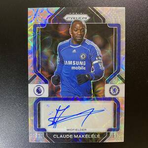 2022-23 Panini Prizm EPL Silver Choice Claude Makelele Autograph Chelsea 直筆サインカード クロード・マケレレ