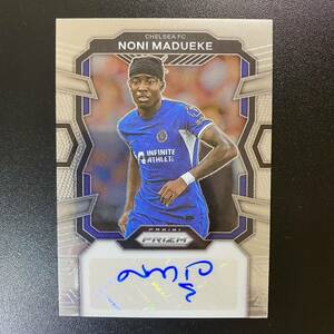 2023-24 Panini Prizm EPL Noni Madueke Auto Chelsea 直筆サインカード ノニ・マドゥエケ