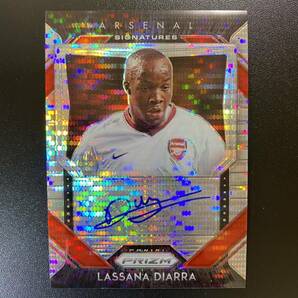 2020-21 Panini Prizm EPL Breakaway Lassana Diarra Auto Arsenal 直筆サインカード ラッサナ・ディアッラの画像1