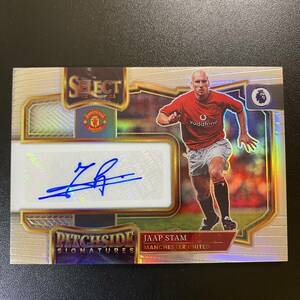 Jaap Stam Auto 2022-23 Panini Select Pitchside Signatures Manchester United 直筆サインカード ヤープ・スタム