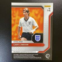 2022 Panini Prizm World Cup Gary Lineker International Ink Auto 直筆サインカード ゲーリー・リネカー_画像2