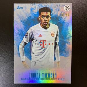 2022-23 Topps Jamal Musiala Curated Set Jamal Musiala バイエルン・ミュンヘン /49 ジャマル・ムシアラ